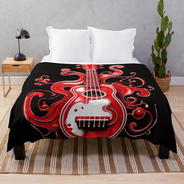 Item preview, Ukulele, colorful ukulele with paint splashes. Vivid shades/ red. designed and sold by My-fake-places.