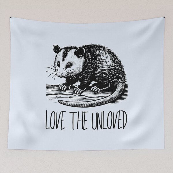 Item preview, Love the Unloved. #BeautyinEveryCreature #Nature’sUnderdogsNeedLoveToo #NotScary designed and sold by Anna Halasek.