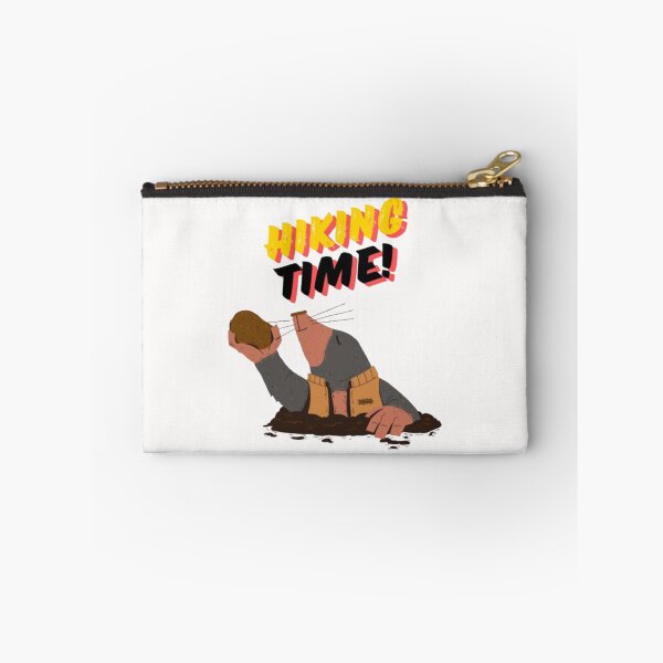 Item preview, Hiking Time Mole Cartoon for Outdoor Enthusiasts designed and sold by MSHobbies.