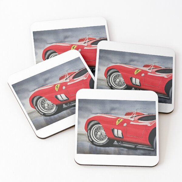 Item preview, Ferrari 335 Spider S Scaglietti Watercolor designed and sold by Raphael Dubesset.