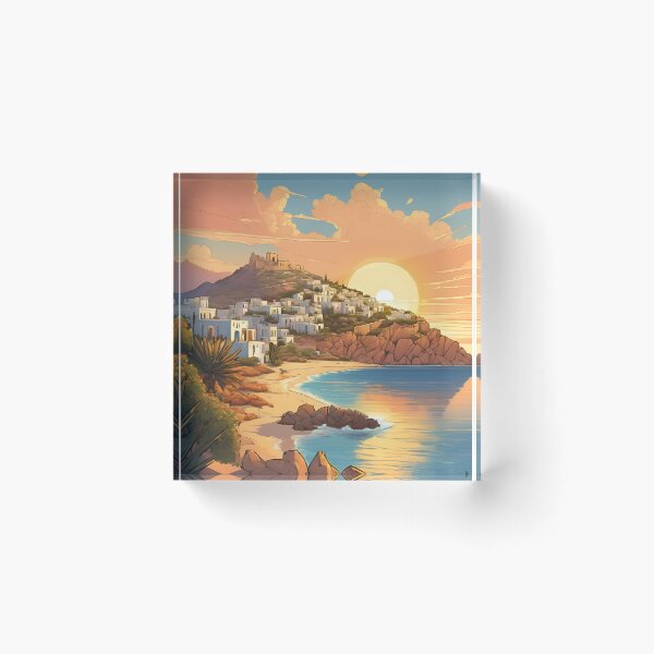 Item preview,   Sunrise in Naxos Beautiful View designed and sold by xiaidex.