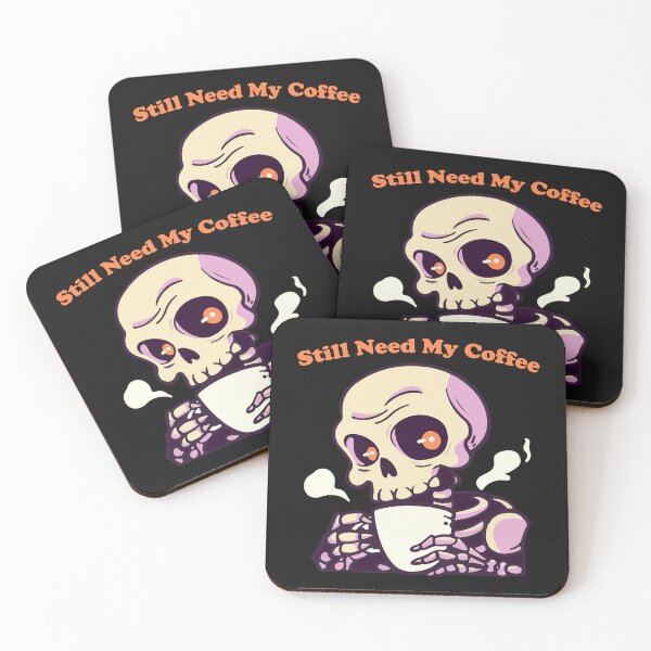 Item preview, Morning Brew Skeleton designed and sold by -DEEWOLF-.