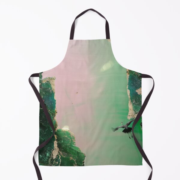 Item preview, Mystic Mountains and Cranes - Chinese Landscape Art designed and sold by Piotrek0001.