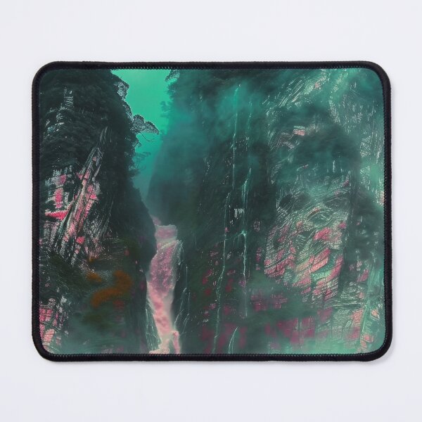 Item preview, Mystic Mountains and Cranes - Chinese Landscape Art designed and sold by Piotrek0001.
