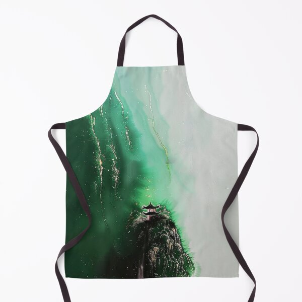 Item preview, Mystic Mountains and Cranes - Chinese Landscape Art designed and sold by Piotrek0001.