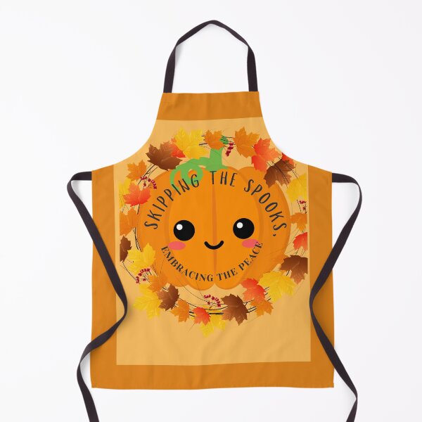 Item preview, Halloween pumpkin autumn fall colors designed and sold by Rainbow Paws Garden.