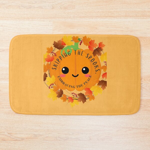 Item preview, Halloween pumpkin autumn fall colors designed and sold by Rainbow Paws Garden.