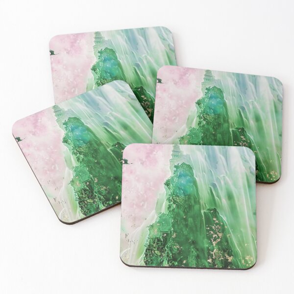 Item preview, Mystic Mountains and Cranes - Chinese Landscape Art designed and sold by Piotrek0001.