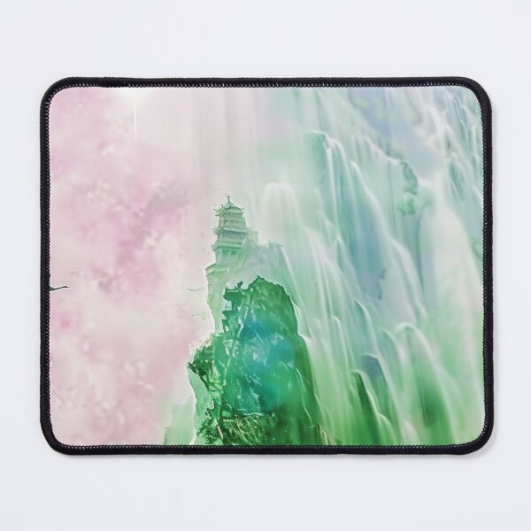 Item preview, Mystic Mountains and Cranes - Chinese Landscape Art designed and sold by Piotrek0001.