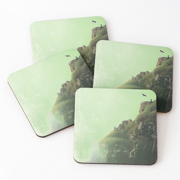 Item preview, Mystic Mountains and Cranes - Chinese Landscape Art designed and sold by Piotrek0001.