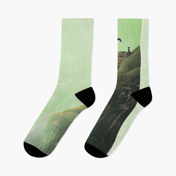 Item preview, Mystic Mountains and Cranes - Chinese Landscape Art designed and sold by Piotrek0001.