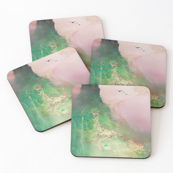 Item preview, Mystic Mountains and Cranes - Chinese Landscape Art designed and sold by Piotrek0001.