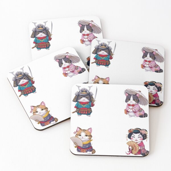 Item preview, Far Eastern themed cats designed and sold by catcraftss.