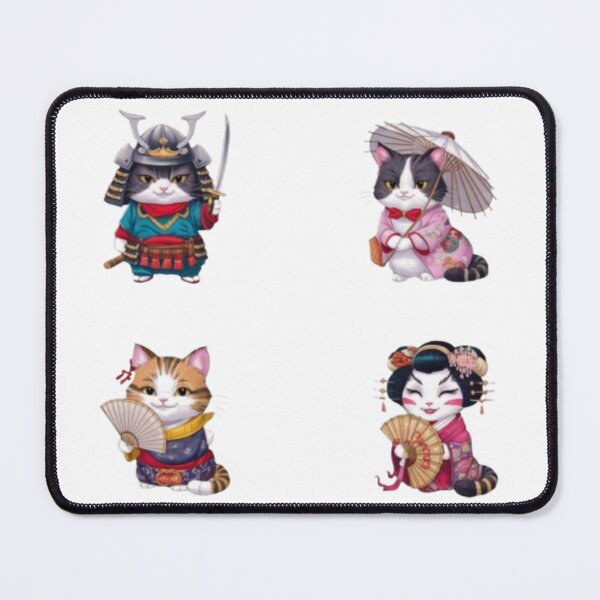 Item preview, Far Eastern themed cats designed and sold by catcraftss.