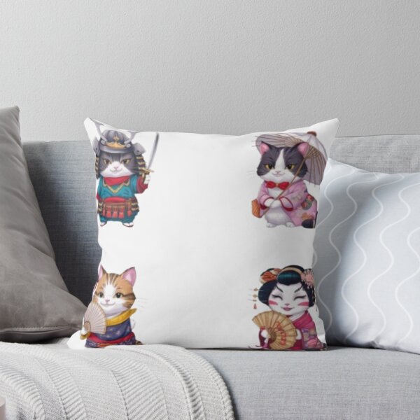 Item preview, Far Eastern themed cats designed and sold by catcraftss.