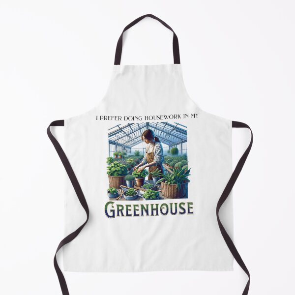 Item preview, I prefer doing housework in my greenhouse designed and sold by absurditeestore.