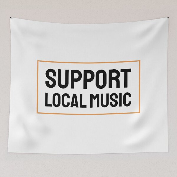 Item preview, Support local music designed and sold by Inspirationmotivation.