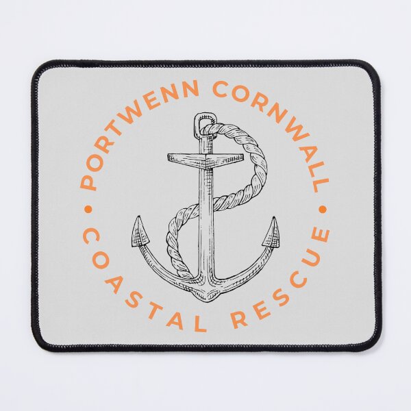 Item preview, Doc Martin Portwenn Coastal Rescue Coast Guard RNLI Port Isaac Cornwall designed and sold by SonnyBoyDesigns.