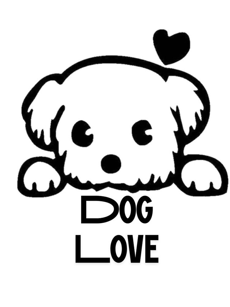 Thumbnail 4 of 4, iPhone Case, DOG LOVE❤️ designed and sold by RoxyStyles.