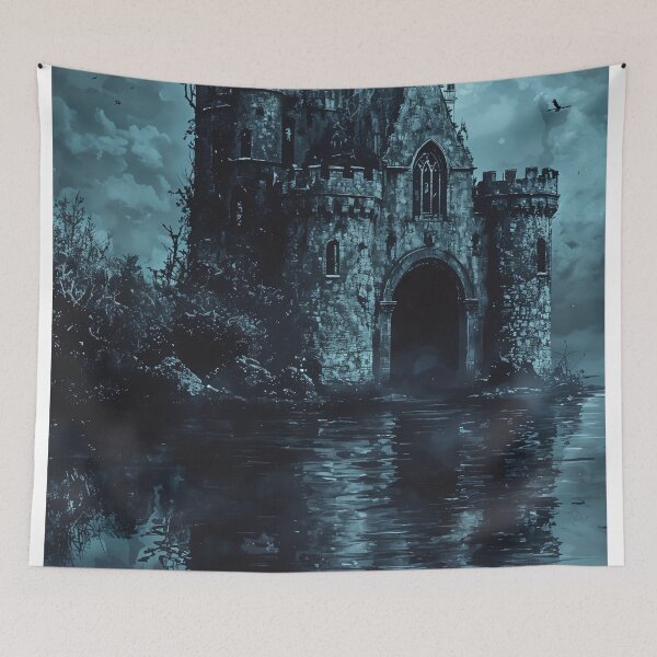 Item preview, The Haunted Keep of Shadows designed and sold by oanaunciuleanu.