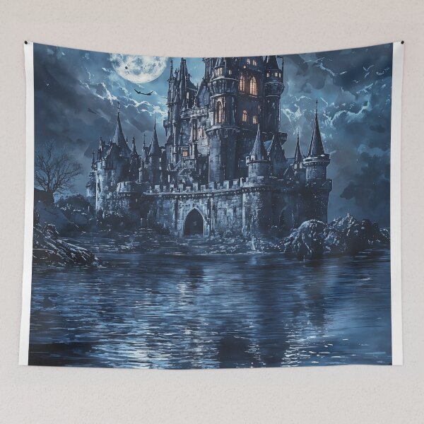 Item preview, The Haunted Keep of Shadows designed and sold by oanaunciuleanu.