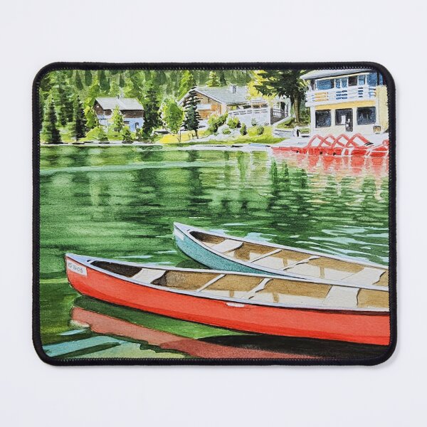 Item preview, Boats on Lake Champex in Valais designed and sold by Raphael Dubesset.