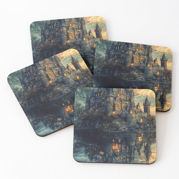 Item preview, The Haunted Keep of Shadows designed and sold by oanaunciuleanu.