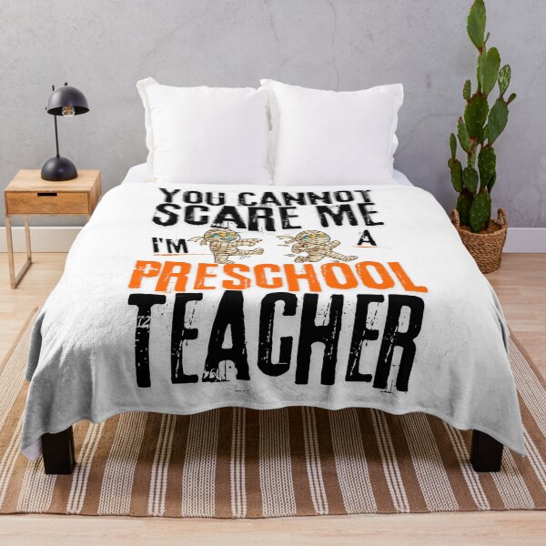 Item preview, Funny For Preschool hteachers, You Can't Scare Me I'm A Preschool Teacher, Halloween 2025 designed and sold by ArtByKatti.