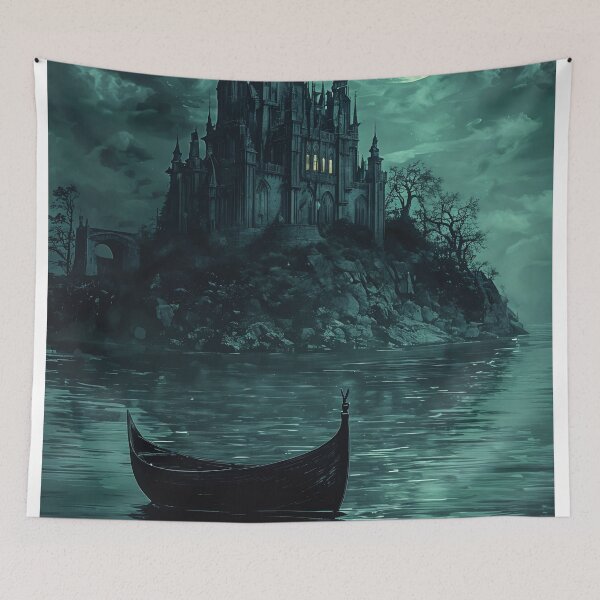 Item preview, The Haunted Keep of Shadows designed and sold by oanaunciuleanu.