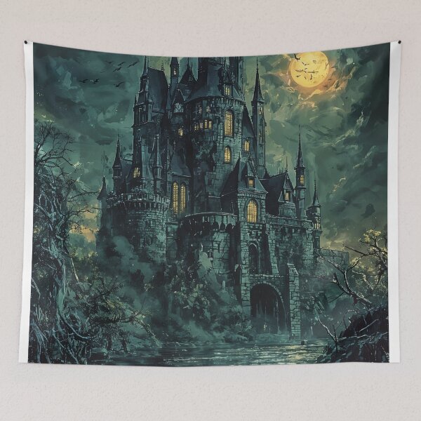 Item preview, The Haunted Keep of Shadows designed and sold by oanaunciuleanu.