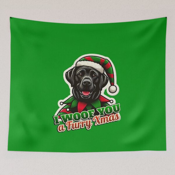Item preview, Labrador lab Xmas elf gift designed and sold by ThisDress.
