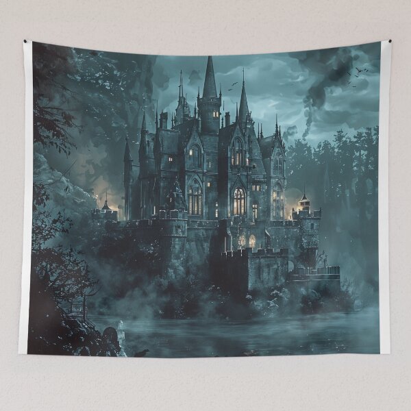Item preview, The Haunted Keep of Shadows designed and sold by oanaunciuleanu.