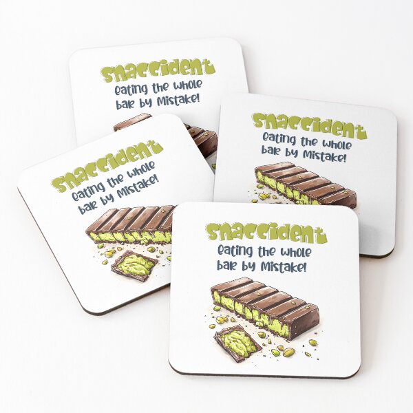 Item preview, Snaccident: Ate the Whole Chocolate Kunafa by Mistake! Delightful Dessert Stuffed with Pistachios!  designed and sold by FUNqoosh.