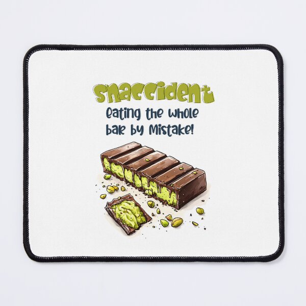 Item preview, Snaccident: Ate the Whole Chocolate Kunafa by Mistake! Delightful Dessert Stuffed with Pistachios!  designed and sold by FUNqoosh.