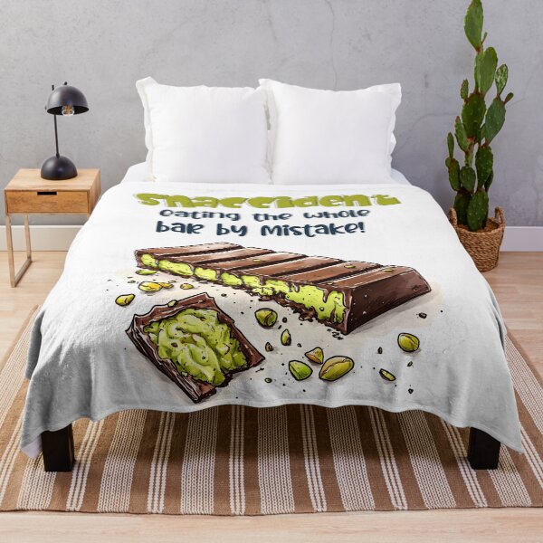 Item preview, Snaccident: Ate the Whole Chocolate Kunafa by Mistake! Delightful Dessert Stuffed with Pistachios!  designed and sold by FUNqoosh.