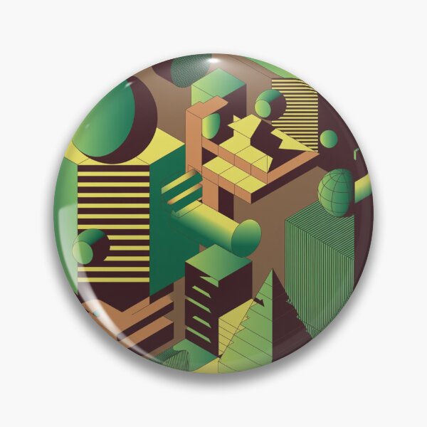Item preview, Abstract geometric figures with a checkerboard designed and sold by MargoMalej.