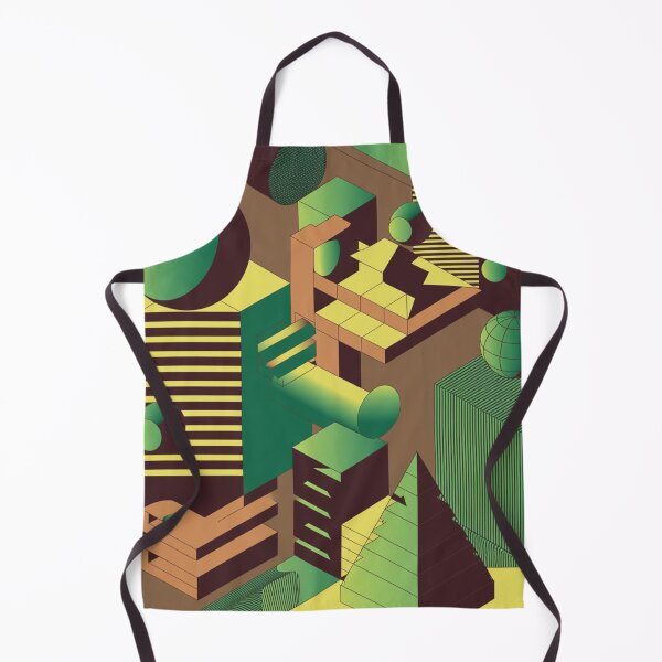 Item preview, Abstract geometric figures with a checkerboard designed and sold by MargoMalej.