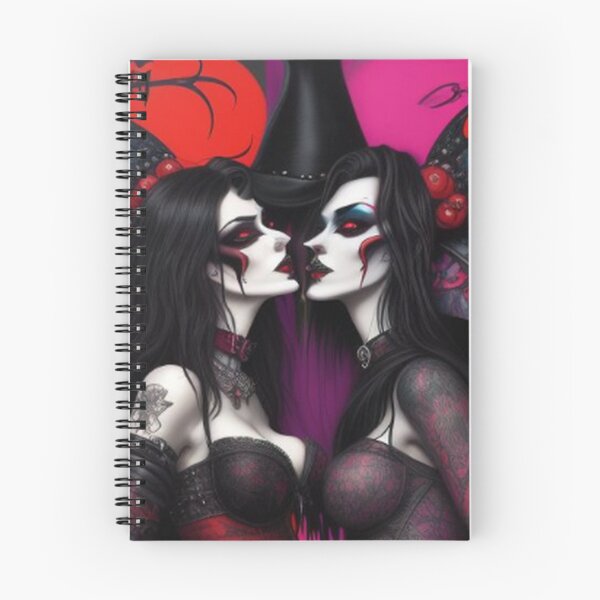 Item preview, Abstract Goth Lesbian Vampires designed and sold by TheDarkWardrobe.