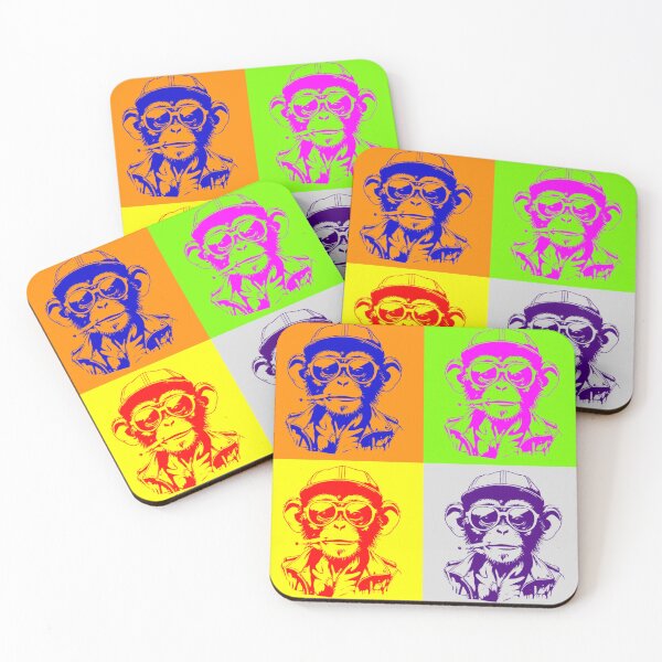 Item preview, Monkey - " Warhol effect " designed and sold by django727.
