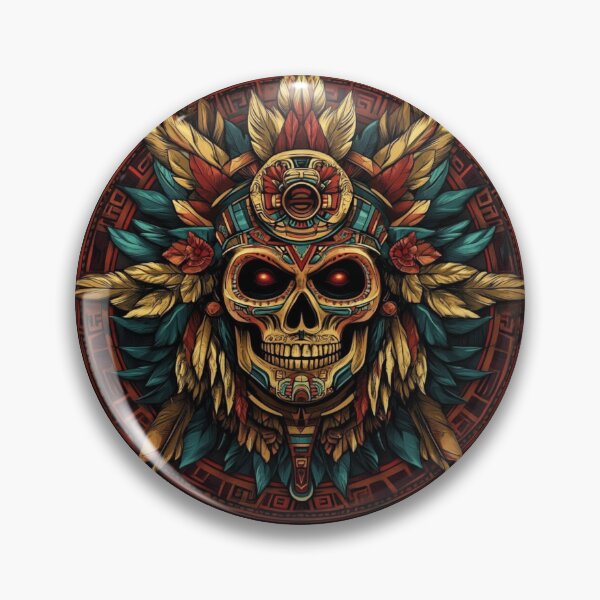 Item preview, Abstract Aztec culture, Mexico, designed and sold by ProdigyJolly.