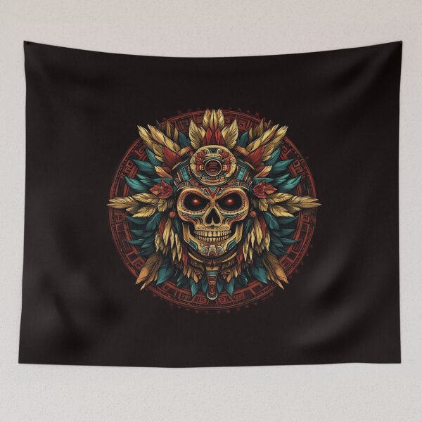 Item preview, Abstract Aztec culture, Mexico, designed and sold by ProdigyJolly.