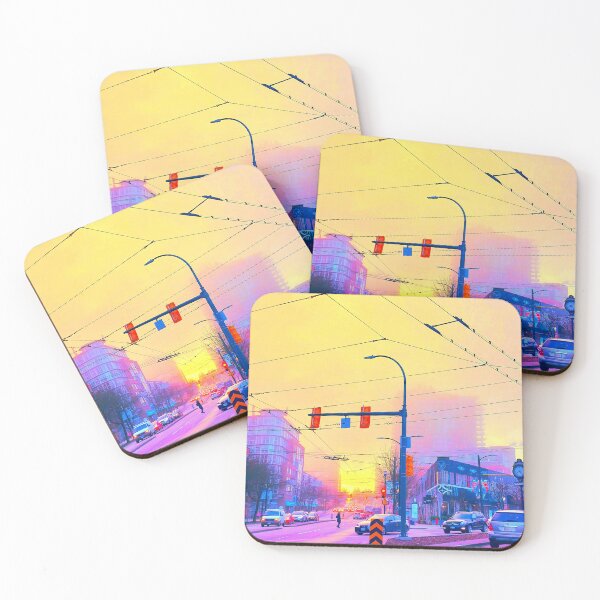 Item preview, Misty Mt Pleasant - Main & Kingsway, East Vancouver designed and sold by TrishAbyss.