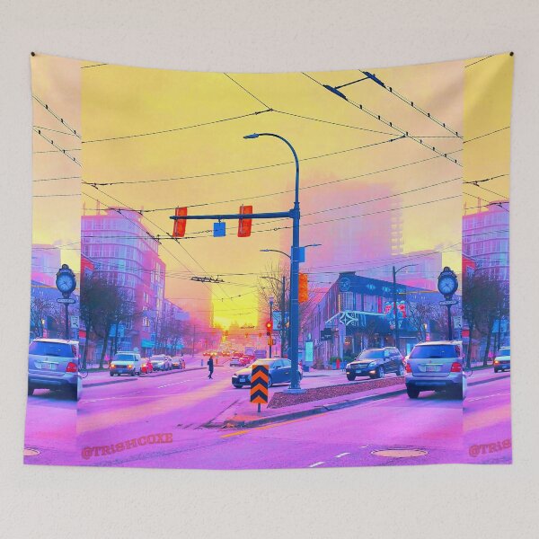 Item preview, Misty Mt Pleasant - Main & Kingsway, East Vancouver designed and sold by TrishAbyss.
