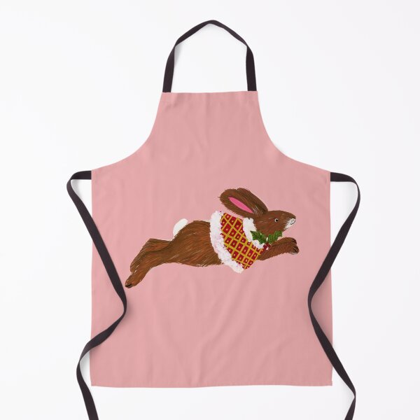 Item preview, Leaping Holiday Hare in Festive Sweater Art Illustration by Jemma Jamie Skidmore designed and sold by Jemma Jamie Skidmore.
