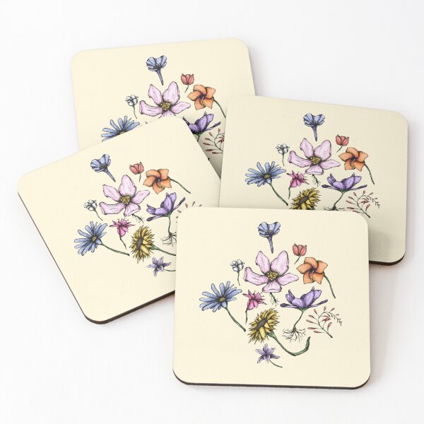 Item preview, Flower Assortment Pattern designed and sold by WoodPencil.