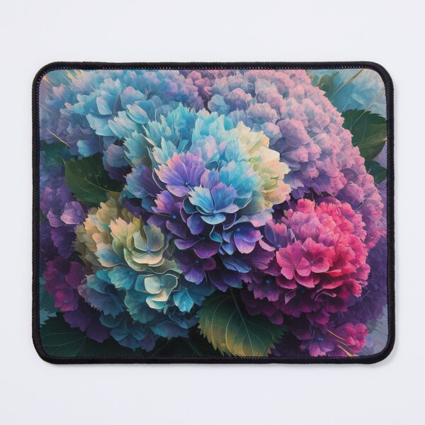 Item preview, Hydrangea Bunch Pattern – Elegant Floral Design, Hydrangea Waves in Soft Colors, Perfect for Home Décor, Textile Design, Stationery, and Fabric, Chic and Stylish Floral Motif designed and sold by 21 Dragonflies.