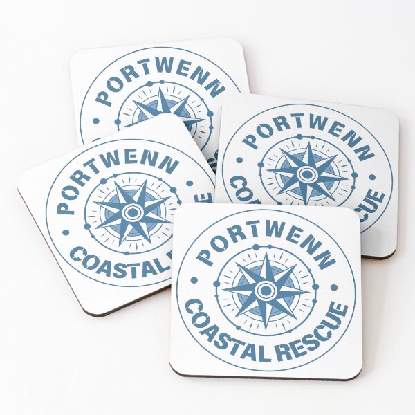 Item preview, Doc Martin Portwenn Coastal Rescue Coast Guard RNLI Port Isaac Cornwall designed and sold by SonnyBoyDesigns.