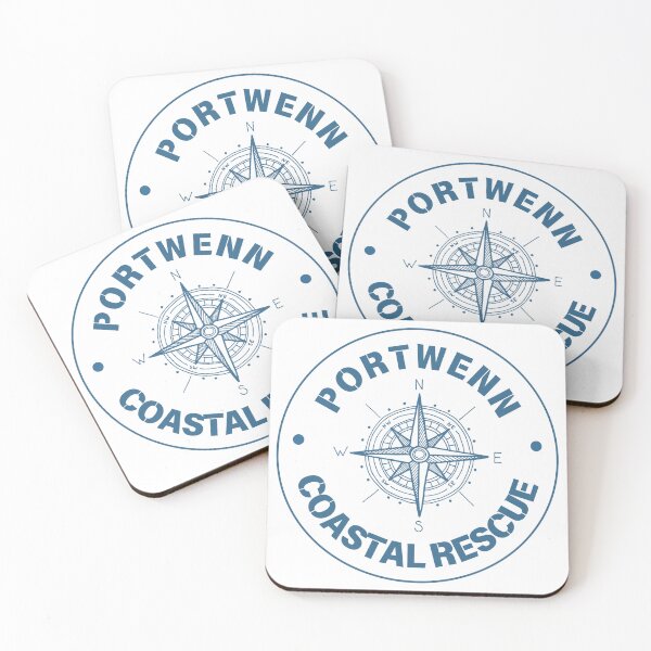 Item preview, Doc Martin Portwenn Coastal Rescue Coast Guard RNLI Port Isaac Cornwall designed and sold by SonnyBoyDesigns.