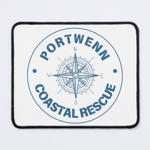 Item preview, Doc Martin Portwenn Coastal Rescue Coast Guard RNLI Port Isaac Cornwall designed and sold by SonnyBoyDesigns.