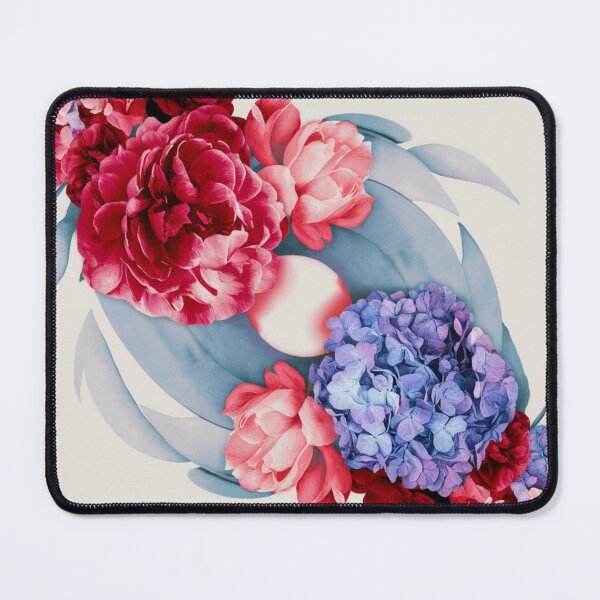 Item preview, Hydrangea Ring Pattern – Elegant Floral Design, Hydrangea Waves in Soft Colors, Perfect for Home Décor, Textile Design, Stationery, and Fabric, Chic and Stylish Floral Motif designed and sold by 21 Dragonflies.